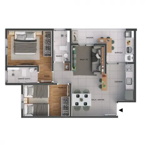 imagem 2 - Vende-se Apartamento no Reserva das Amoreiras! imagem 2 - Vende-se Apartamento no Reserva das Amoreiras!